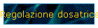 Regolazione dosatrice